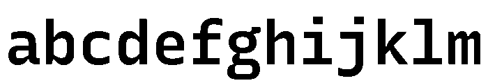 Recursive Mono Linear Static SemiBold FONT
