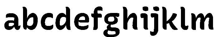 Recursive Sans Casual Static Bold FONT