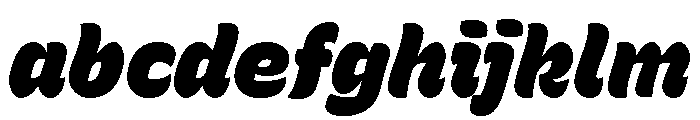 Recursive Sans Casual Static ExtraBlack Italic FONT