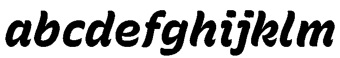 Recursive Sans Casual Static ExtraBold Italic FONT