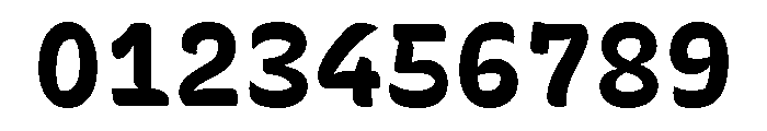 Recursive Sans Casual Static ExtraBold Font OTHER CHARS