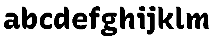 Recursive Sans Casual Static ExtraBold FONT