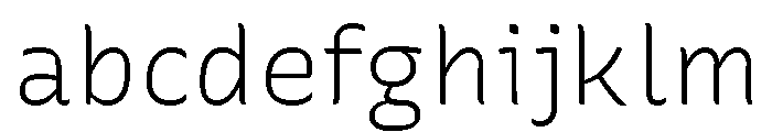 Recursive Sans Casual Static Light FONT