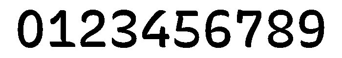 Recursive Sans Casual Static Medium Font OTHER CHARS