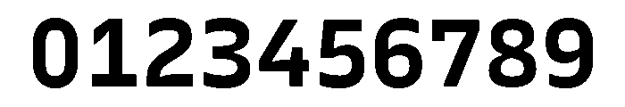 Recursive Sans Linear Static Bold Font OTHER CHARS