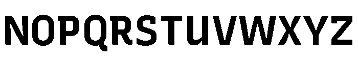 Recursive Sans Linear Static Bold Font UPPERCASE