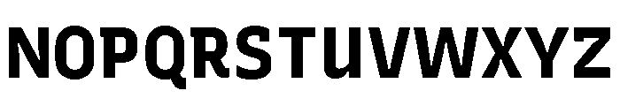 Recursive Sans Linear Static ExtraBold Font UPPERCASE