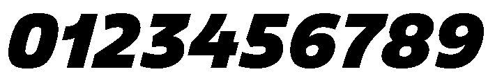 Recursive Sans Linear Static Heavy Italic Font OTHER CHARS