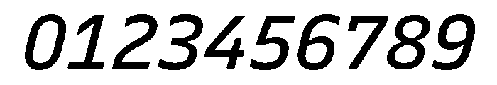 Recursive Sans Linear Static Medium Italic Font OTHER CHARS