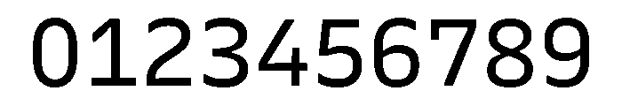 Recursive Sans Linear Static Regular Font OTHER CHARS