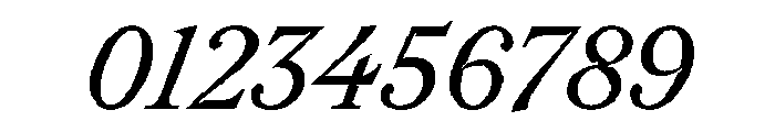 Redaction 10 Italic Font OTHER CHARS