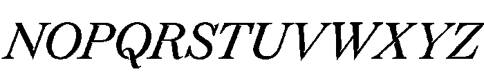 Redaction 10 Italic Font UPPERCASE