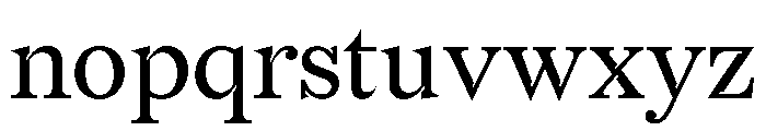 Redaction 10 Regular Font LOWERCASE