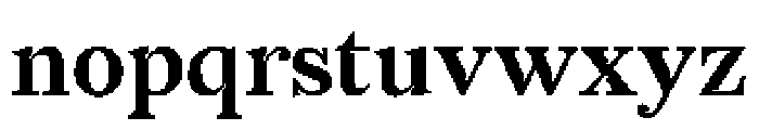 Redaction 20 Bold Font LOWERCASE