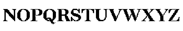 Redaction 35 Bold Font UPPERCASE