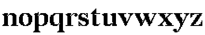 Redaction 35 Bold Font LOWERCASE