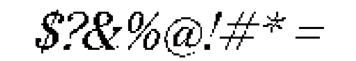 Redaction 35 Italic Font OTHER CHARS