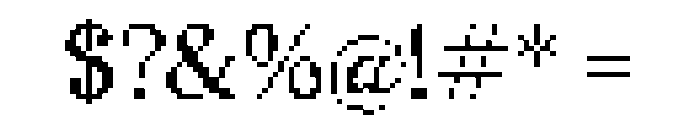 Redaction 50 Regular Font OTHER CHARS