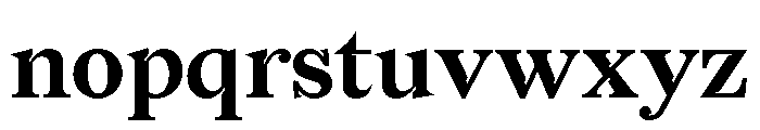 Redaction Bold Font LOWERCASE