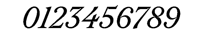 Redaction Italic Font OTHER CHARS