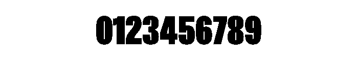 Reel Medium Black Font OTHER CHARS