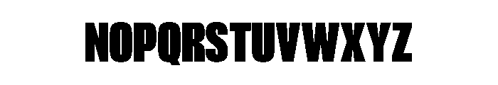 Reel Medium Black Font UPPERCASE