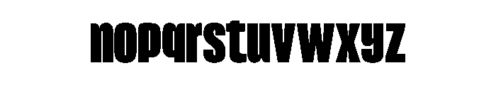 Reel Medium Black Font LOWERCASE