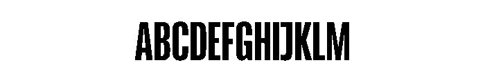 Reel Medium Regular Font UPPERCASE