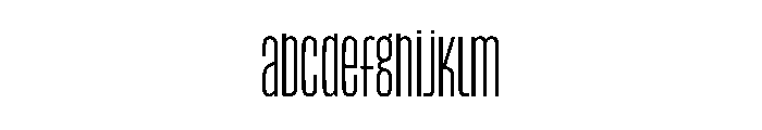 Reel Medium Thin FONT