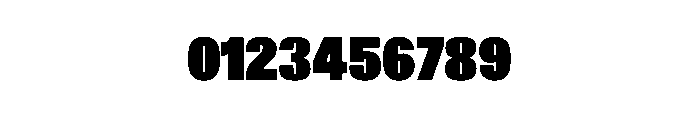 Reel Short Black Font OTHER CHARS