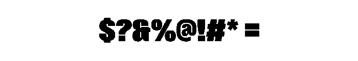 Reel Short Black Font OTHER CHARS