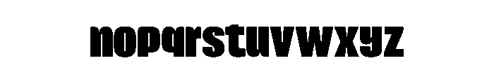 Reel Short Black Font LOWERCASE