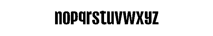 Reel Short Regular Font LOWERCASE