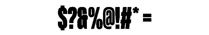 Reel Tall Black Font OTHER CHARS