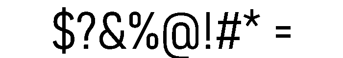 Reflex Pro Variable Extra Light Font OTHER CHARS