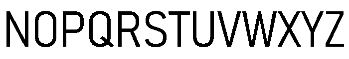 Reflex Pro Variable Extra Light Font UPPERCASE