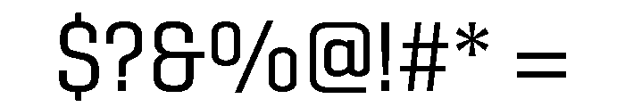Reflex Pro Variable Medium Font OTHER CHARS
