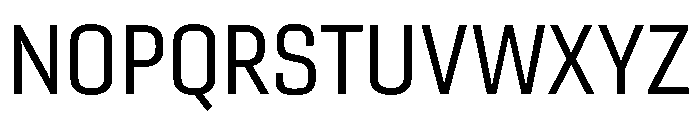 Reflex Pro Variable Medium Font UPPERCASE