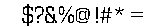 Reflex Pro Variable Regular Font OTHER CHARS