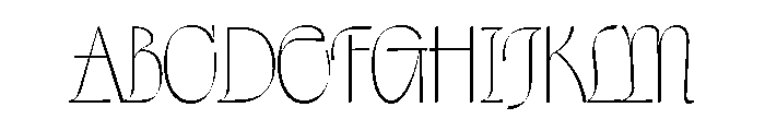 Regrets Major Font UPPERCASE