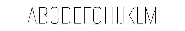 Regrets Regular Font UPPERCASE