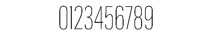 Regrets Thin Font OTHER CHARS