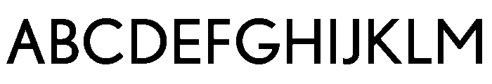 Reross Regular Font UPPERCASE