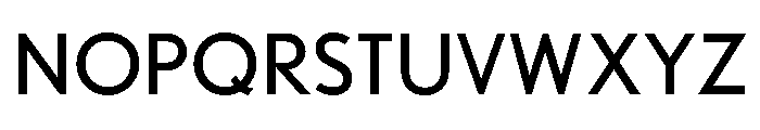 Reross Regular Font UPPERCASE