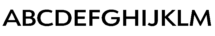 Reross Semibold Font UPPERCASE
