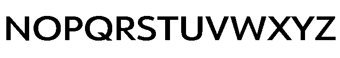 Reross Semibold Font UPPERCASE
