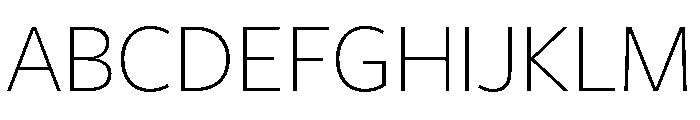 Retail Variable Light Font UPPERCASE