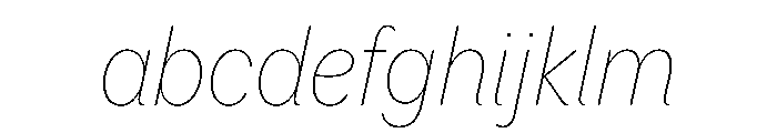 Retros Extra Light Italic FONT