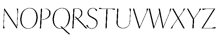 Retros Light Font UPPERCASE