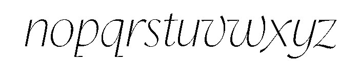 Retros Light Font LOWERCASE